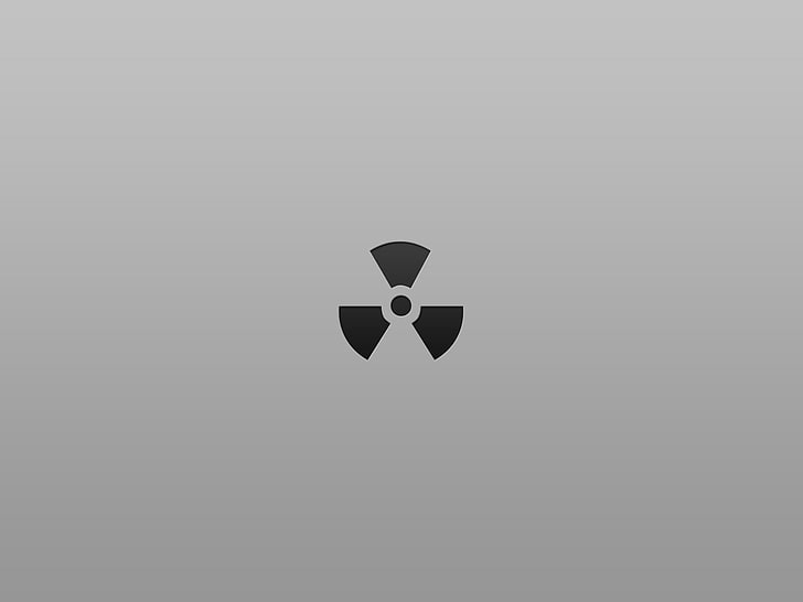 Hd Wallpaper Nuclear Icon Background Sign Radiation Symbol Vector Illustration Wallpaper Flare