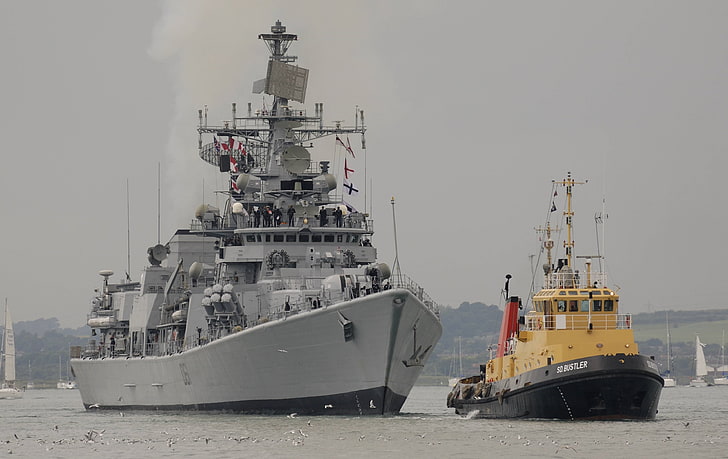 INS Delhi, warship, Indian-Navy, nautical vessel, transportation, HD wallpaper