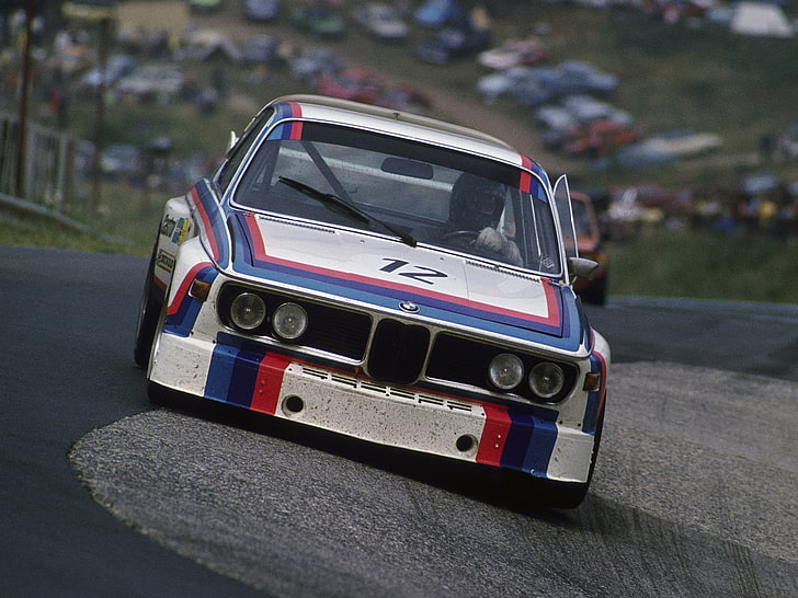 1971, 3 0, bmw, car, csl, e 9, race, racing, HD wallpaper