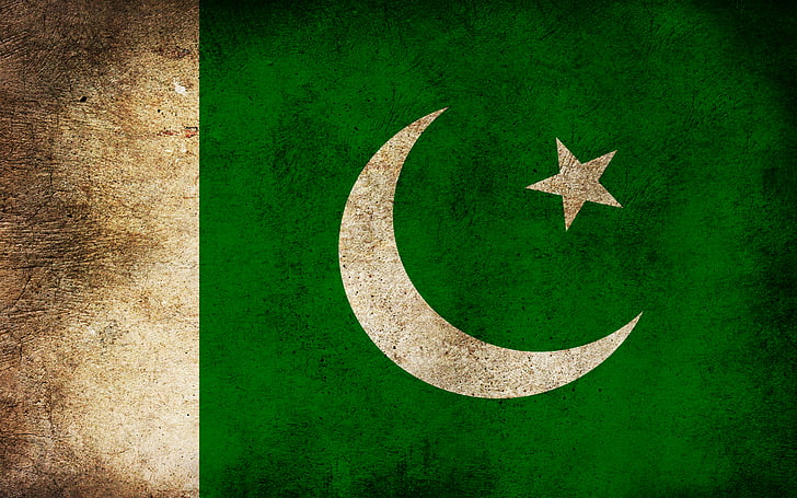 flags, pakistan, HD wallpaper