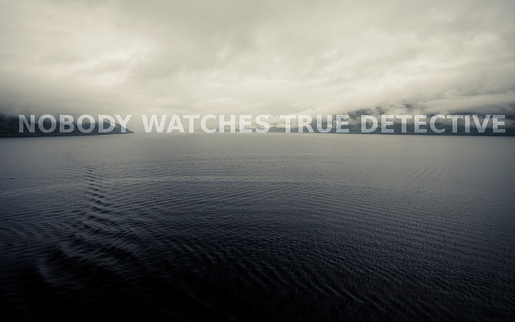 True Detective, TV, movies, hate, sky, water, cloud - sky, sea, HD wallpaper