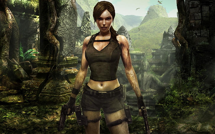 Tomb Raider, video games, Lara Croft, Tomb Raider: Underworld, HD wallpaper