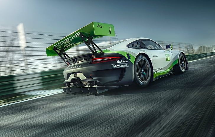 Hd Wallpaper Porsche 911 Gt3 R 2019 4k Speed Motion Blurred Motion Wallpaper Flare