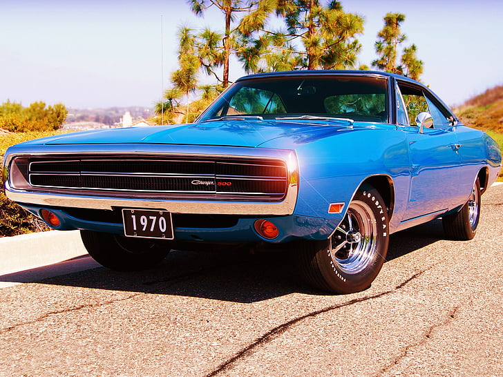 1970, 500, charger, classic, dodge, muscle, HD wallpaper