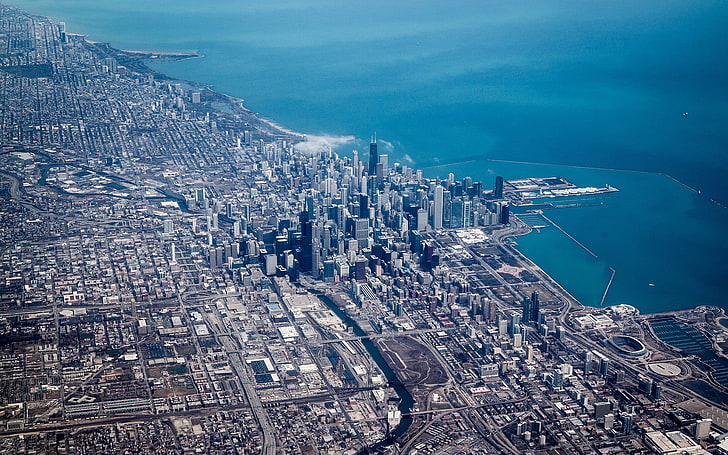 Chicago, USA, cityscape, architecture, building exterior, built structure