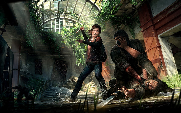 3840x2160px | free download | HD wallpaper: The Last of Us PS3 Game,  architecture, real people, casual clothing | Wallpaper Flare