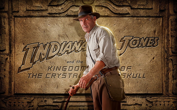 indiana jones and the kingdom of the crystal skull, one person, HD wallpaper