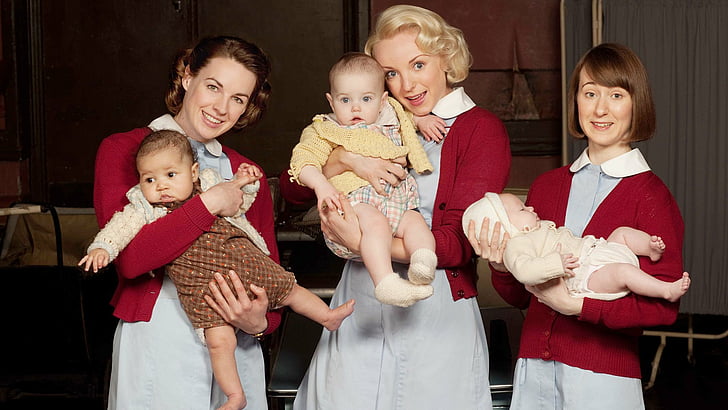 Call the Midwife Google Meet Background 4