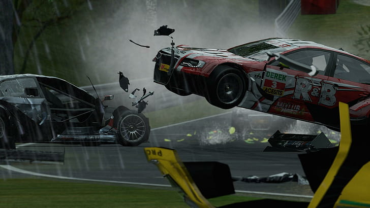 Project Cars, crash, game, games