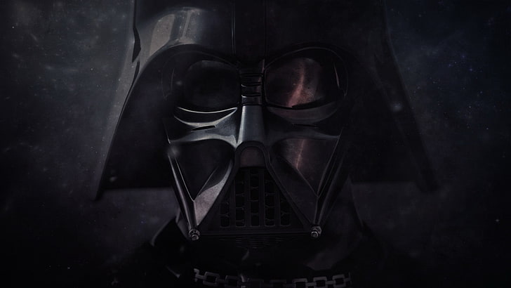 Darth Vader from Star Wars, mask, Sith, science fiction, black Color