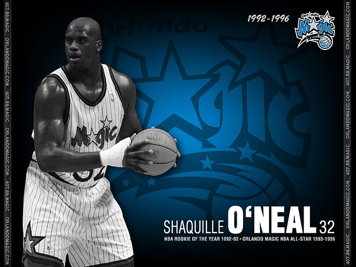 NBA Shaquille o neal Shaquille o neal Sports Basketball HD Art