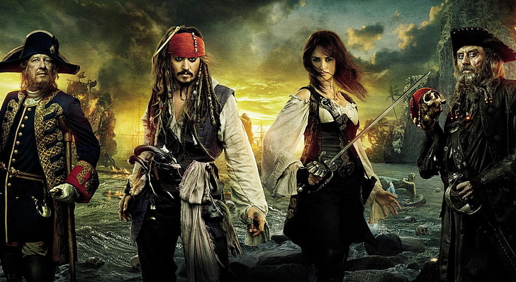 Pirates Of The Caribbean On Stranger Tides..., Pirates of the Carribean wallpaper