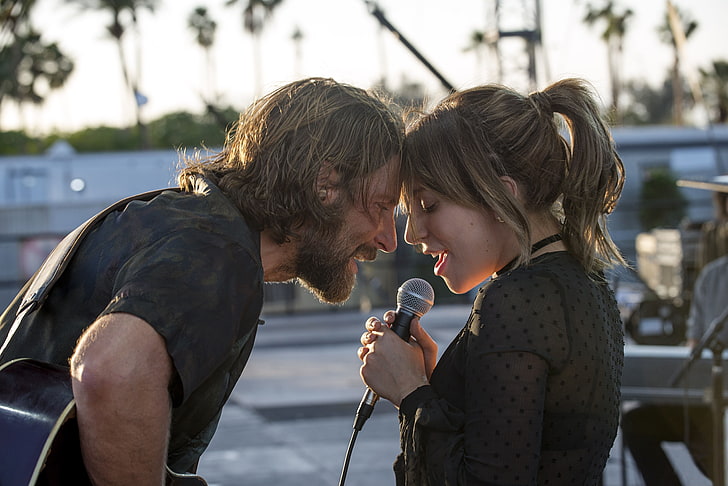 a star is born, 2018 movies, hd, 4k, 5k, lady gaga, two people