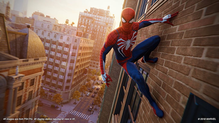 Spider-Man, Spider-Man (PS4), Marvel Comics, Video Game, HD wallpaper