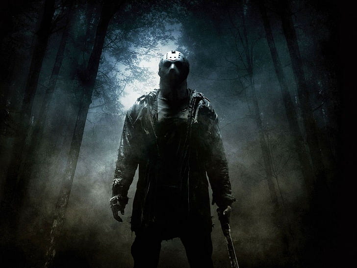 friday the 13th movies jason voorhees, horror, fear, spooky