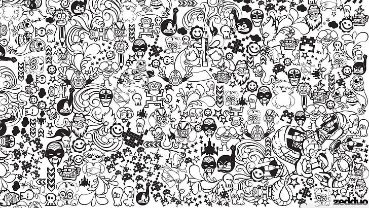 Cool Doodle Wallpapers  Top Free Cool Doodle Backgrounds  WallpaperAccess