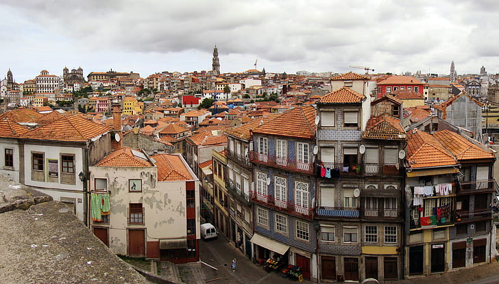 Portugal, Porto, Old Town, HD wallpaper