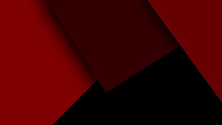 abstract, black, red, digital art, backgrounds, shape, design, HD wallpaper