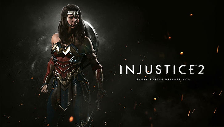 Wonder Woman, Injustice 2, HD wallpaper