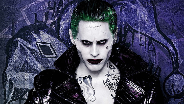 For Halloween Batman The Joker Temporary Tattoos Suicide Squad Costume  Fancy  eBay