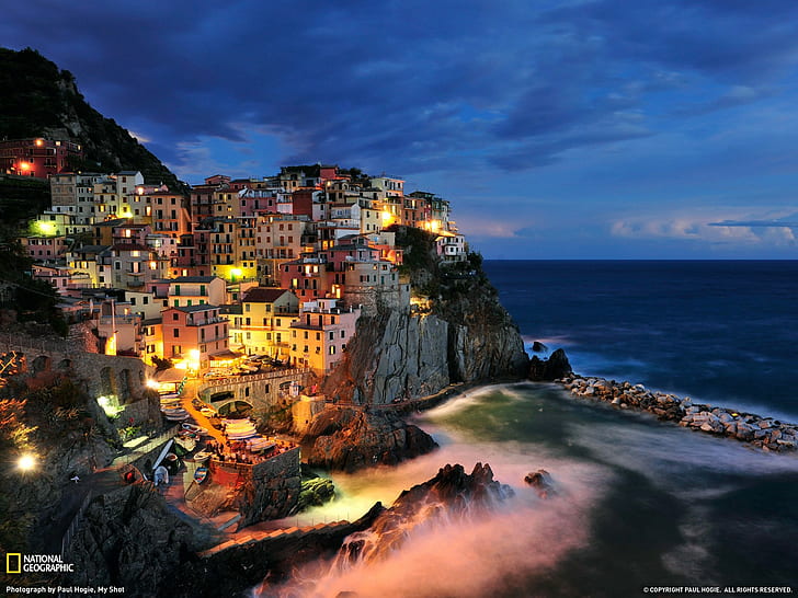 HD wallpaper: National Geographic, Italy, Cinque Terre, Manarola | Wallpaper  Flare
