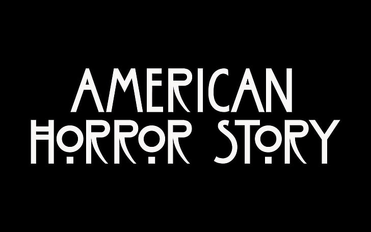 black and white text illustration, American Horror Story, communication