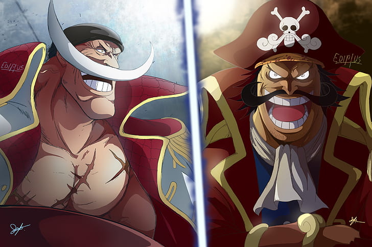 One Piece, Edward Newgate, Gol D. Roger