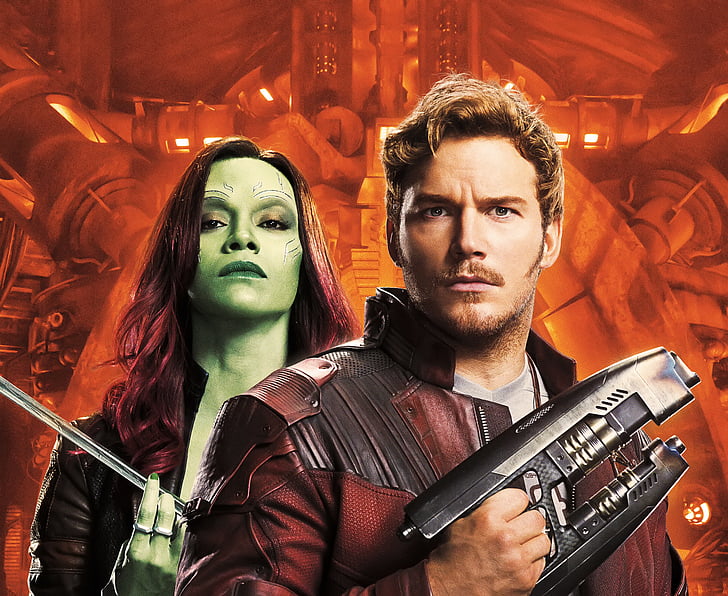 Guardian of the Galaxy 2.0, Guardians of the Galaxy Vol 2, Peter Quill, HD wallpaper