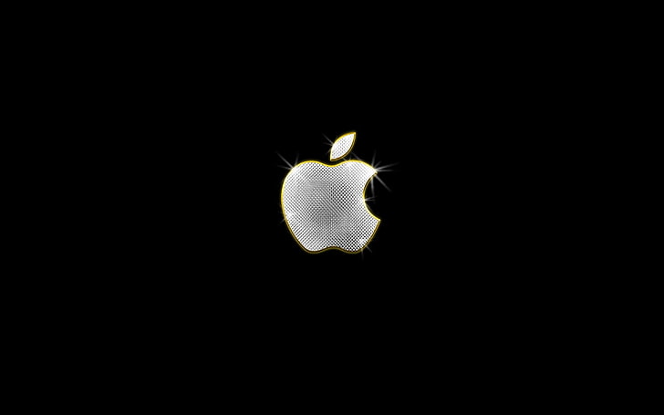 HD wallpaper: apple inc logos black background 1680x1050 Technology Apple  HD Art | Wallpaper Flare