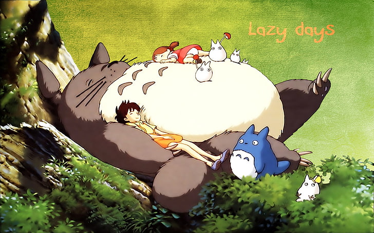 My Neighbourhood Totoro wallpaper, Studio Ghibli, My Neighbor Totoro, HD wallpaper