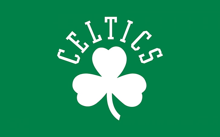 Boston Celtics logo, sports, basketball, nba, symbol, illustration, HD wallpaper
