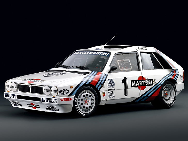1985, 4000x3000, car, delta s4, italy, lancia, martini, race, HD wallpaper