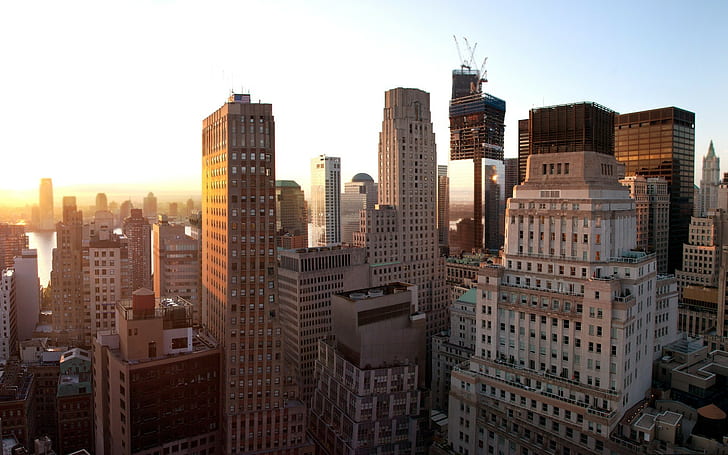 city, Manhattan, New York City, cityscape