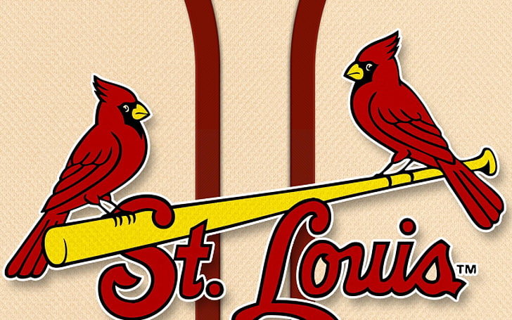 St. Louis Cardinals logo, st louis cardinals, baseball, bird
