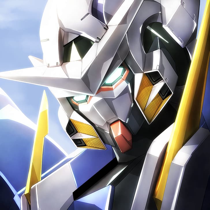 anime, mech, Super Robot Wars, Mobile Suit Gundam 00, Gundam Exia, HD wallpaper