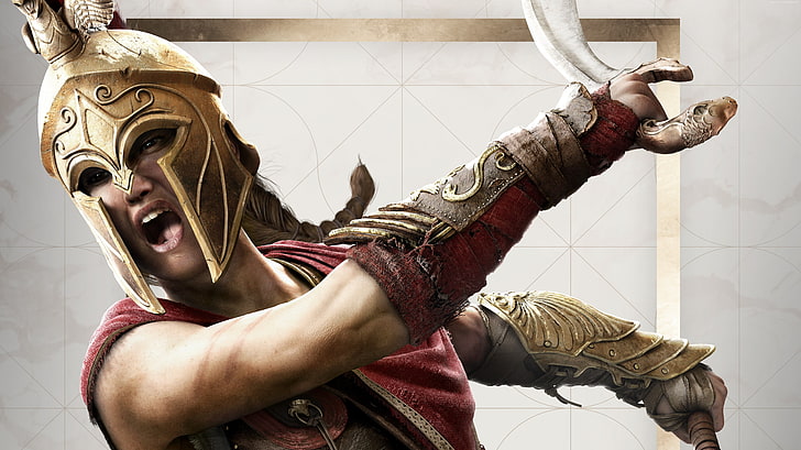 Assassins Creed Odyssey, poster, 6K, HD wallpaper