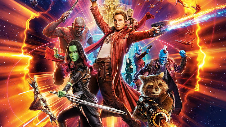 Guardians of the Galaxy volume 2 poster, Guardians of the Galaxy Vol. 2, HD wallpaper