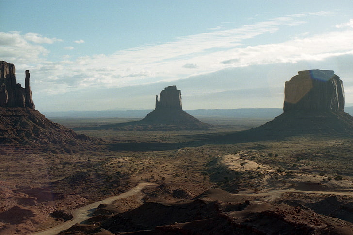rock formation, Utah, landscape, Monument Valley, sky, scenics - nature