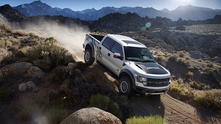 Ford F150 Raptor, race, offroad, cars