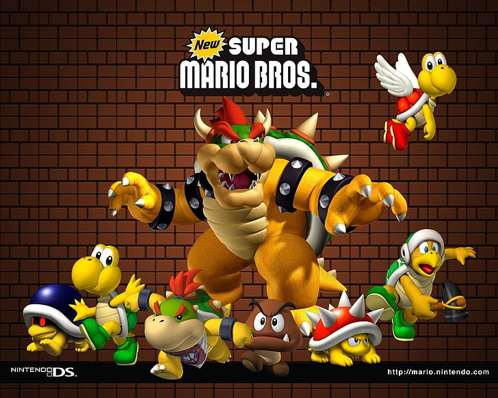 Mario, New Super Mario Bros., HD wallpaper