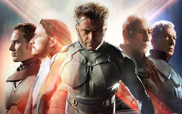 X-Men, X-Men: Days of Future Past, Hugh Jackman, Ian McKellen, HD wallpaper