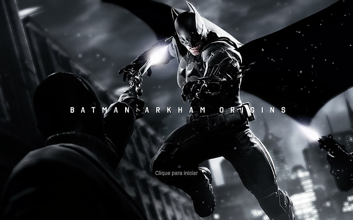 Batman Arkham Origins wallpaper, Batman: Arkham Origins, Rocksteady Studios, HD wallpaper