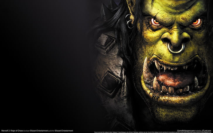 Warcraft 3 wallpaper, orcs, Warcraft III: Reign of Chaos, representation, HD wallpaper