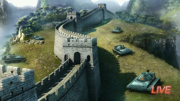 Despicable Me, great wall of china role playing game scenery, HD wallpaper