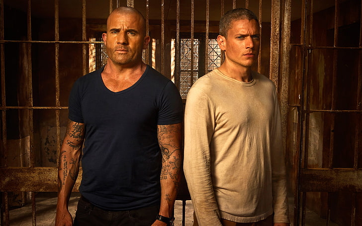 prison break season 5, dominic purcell, wentworth miller, tv series, HD wallpaper