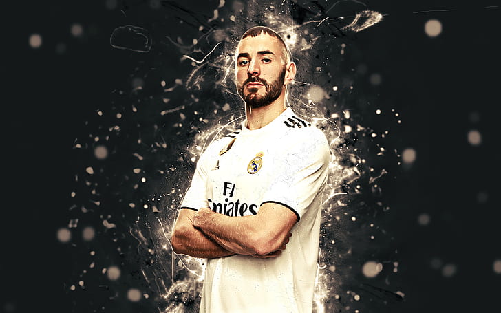 Soccer, Karim Benzema, French, Real Madrid C.F., HD wallpaper