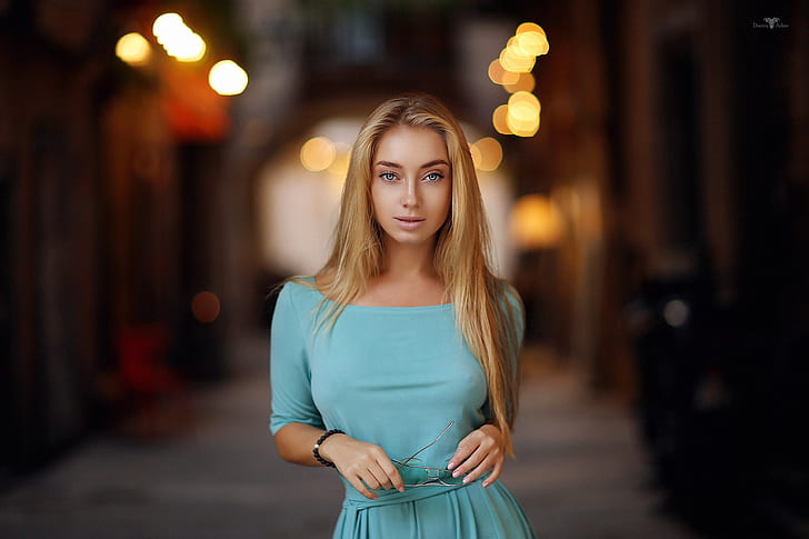 Dmitry Arhar, women, model, portrait, blonde, HD wallpaper