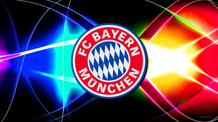 Hd Wallpaper Soccer Fc Bayern Munich Emblem Logo Wallpaper Flare