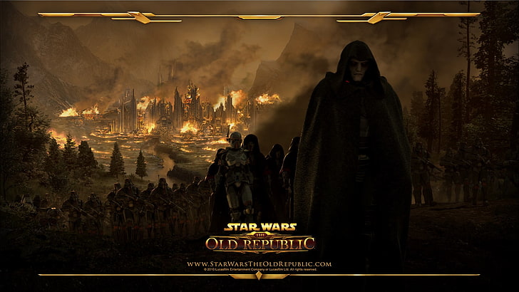 Star Wars Old Republic digital wallpaper, Star Wars: The Old Republic