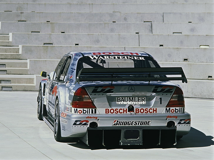 1994, amg, benz, dtm, mercedes, race, racing, w202, HD wallpaper